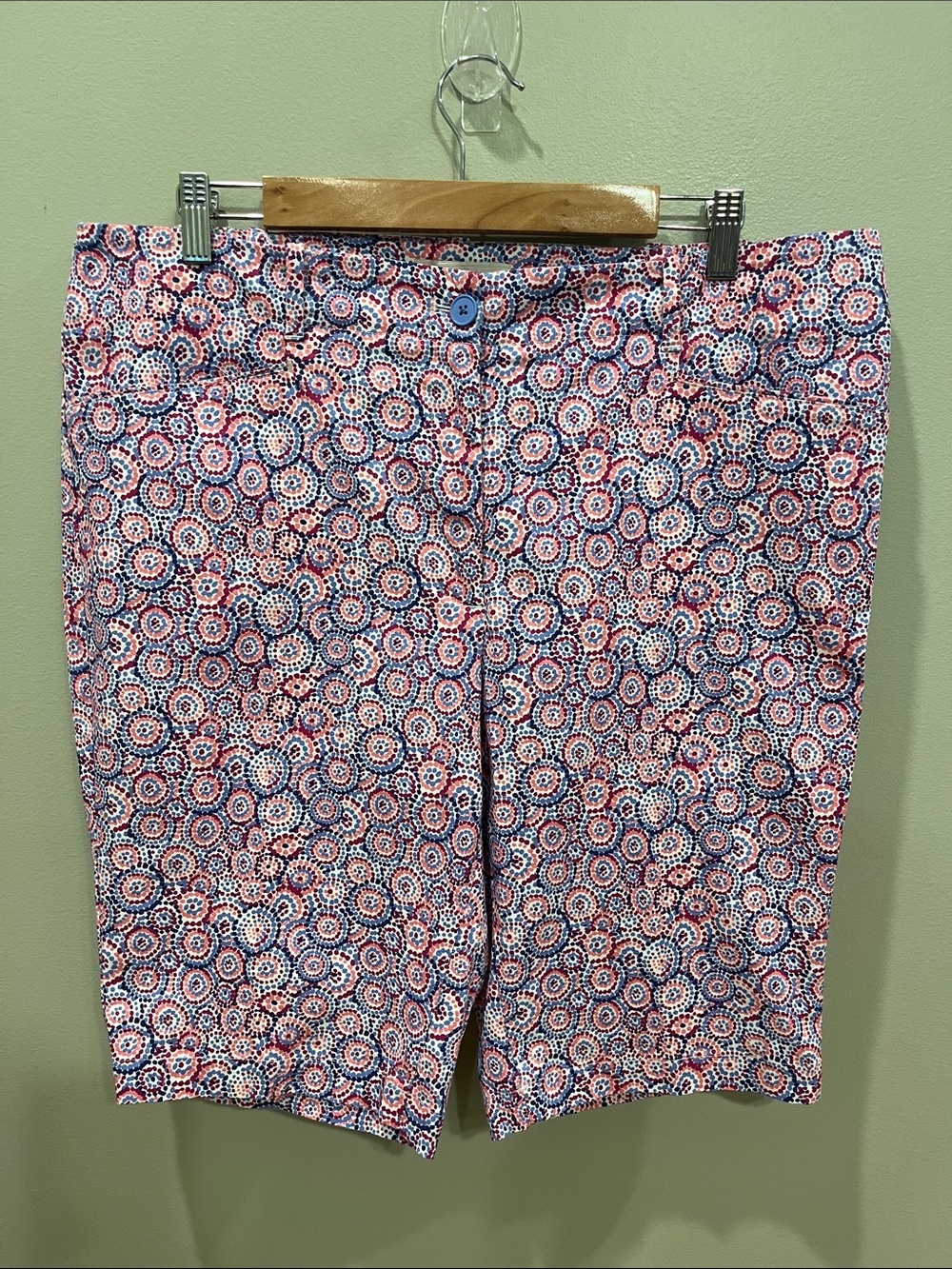 Talbots Flat Front Bermuda Shorts